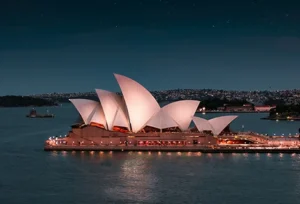 Opera House Building in Sydney, AU